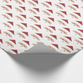 キュートサンタクランプホリデイ ラッピングペーパー (角)