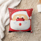 キュートサンタクロースクリスマスデザイン クッション (ブランケット)