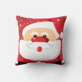 キュートサンタクロースクリスマスデザイン クッション (裏面)