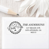 キュートサンタクロースシールノースポール住所 シール (インサイチュ)