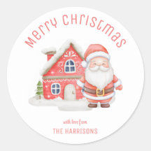 キュートサンタコテージクリスマスホリデー