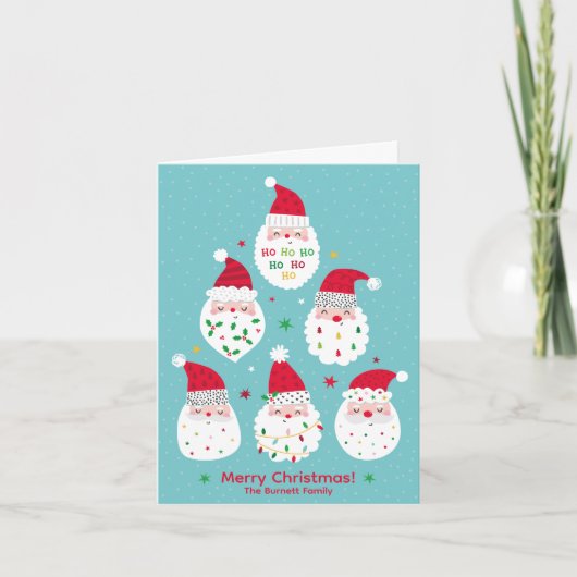 キュートサンタスフェスティバルビアード シーズンカード (正面)