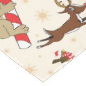 キュートサンタスロスハッピーホリデーズ テーブルクロス (アングル)