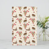 キュートサンタスロスハッピーホリデーズ 便箋 (スタンド正面)