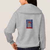 キュートサンタバニーフード付きスウェットシャツ (裏面)