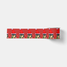 キュートサンタパピーロットワイラークリスマス グログランリボン