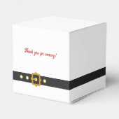 キュートサンタベビーホリデーベビーシャワー フェイバーボックス (裏面サイド)