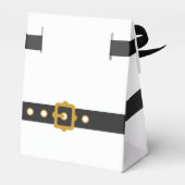 キュートサンタベビーホリデーベビーシャワー フェイバーボックス (裏面サイド)