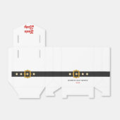 キュートサンタベビーホリデーベビーシャワー フェイバーボックス (折り畳みなし)