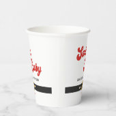 キュートサンタベビーホリデーベビーシャワー 紙コップ (右)