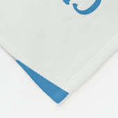 キュートサンタ&トナカイ名前をカスタムするフリースブランケット フリースブランケット (角)