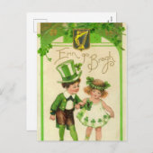 キュートサンパトリックのデイラードルスホリデイ シーズンポストカード (正面/裏面)