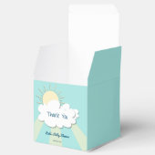 キュートサン日が差すことベビーシャワー フェイバーボックス (オープン)