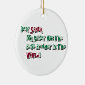 キュートサン親愛タブラザーことわざ セラミックオーナメント (右)