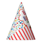 キュートサーカスリングマスターベア子供の誕生日 パーティーハット (左)