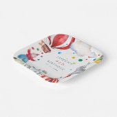 キュートサーカス子供の誕生日パーティー ペーパープレート (傾斜あり)