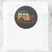 キュートサーフィンウディ ラウンドシール (バッグ)