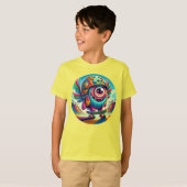 キュートシクロプススケーター Tシャツ (正面フル)