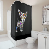 キュートシュガースカルチワワ シャワーカーテン (インサイチュ)