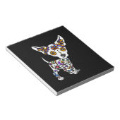 キュートシュガースカルチワワ ノートパッド (アングル)