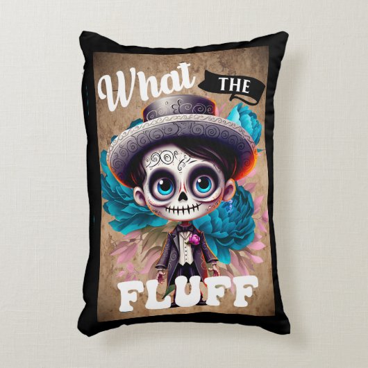 キュートシュガースカル アクセントクッション (正面(垂直))