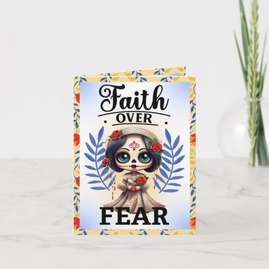 キュートシュガースカル サンキューカード (正面)