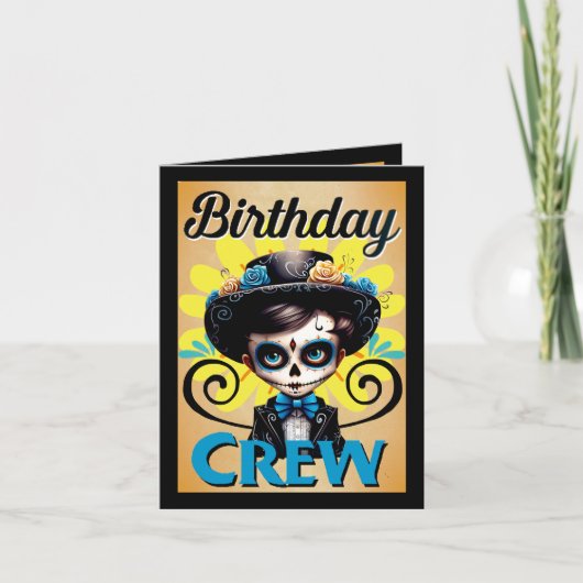 キュートシュガースカル サンキューカード (正面)