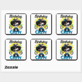 キュートシュガースカル スクエアシール (シート)