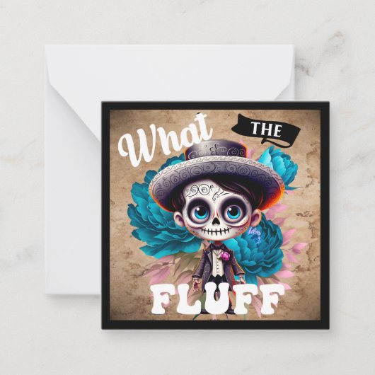 キュートシュガースカル ノートカード (正面)