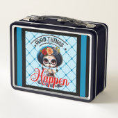 キュートシュガースカル メタルランチボックス (裏面)