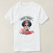 キュートシュガースカル Tシャツ (デザイン正面)