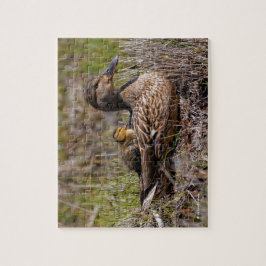 キュートシリンマラードママダック&ベビーアヒル ジグソーパズル