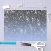 キュートシルバーグリッター 薄葉紙 (クラフト)