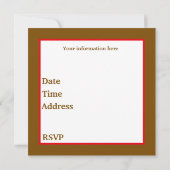 キュートシンコデマヨパーティー 招待状 (裏面)