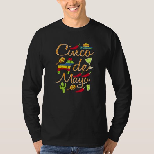 キュートシンコデマヨメキシコヴィンテージ Tシャツ (正面)
