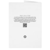 キュートシンプルとカロラークリスマスカード (裏面)