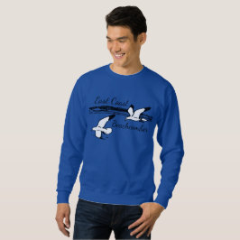 キュートシーガルビーチイーストコーストビーチコーストビーチコーバーTシャツ スウェットシャツ