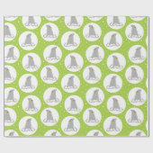 キュートシールクリスマスラッピング紙 ラッピングペーパー (フラット)