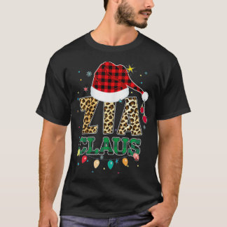 キュートジアクロースサンタハット叔母クロースおもしろいバッファローレ Tシャツ