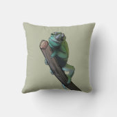 キュートジャクソンカメレオン クッション (裏面)