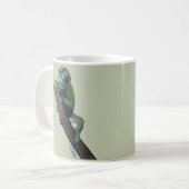 キュートジャクソンカメレオン コーヒーマグカップ (正面左)