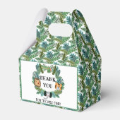 キュートジャングルサファリオンタイガーエレファント誕生日 フェイバーボックス (裏面サイド)