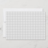 キュートジンガーブレッドクッキー交換パーティーホリデー 招待状 (裏面)