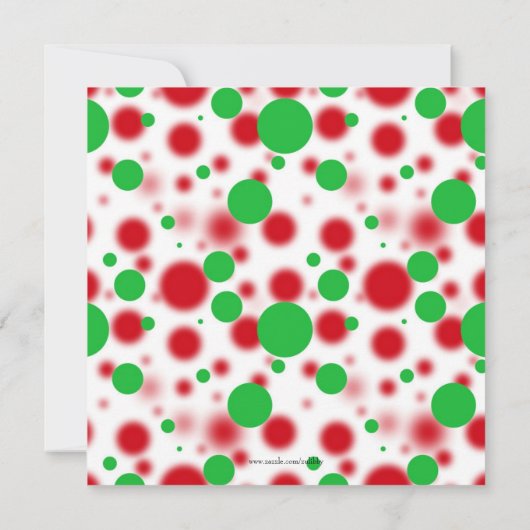 キュートジンジャーブレッドクッキーエクスチェンジホリデー招待状 招待状 (裏面)