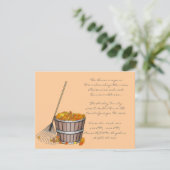 キュートスイートハウスウォーミングパーティー招待状 招待状 (スタンド正面)