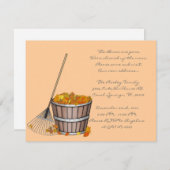 キュートスイートハウスウォーミングパーティー招待状 招待状 (正面/裏面)