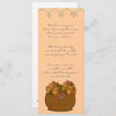 キュートスイートハウスウォーミングパーティー招待状 招待状 (正面/裏面)