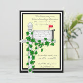 キュートスイートハウスウォーミングパーティー招待状 招待状 (スタンド正面)