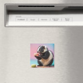 キュートスカンク食べズカラフルマカロン マグネット (インサイチュ (食洗機))