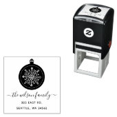 キュートスカンジナビアオーナメント北欧差出人住所 セルフインキングスタンプ (インサイチュ)